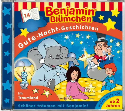 CD * BENJAMIN BLÜMCHEN - HSP 14 - GUTE NACHT GESCHICHTEN / IM TRAUMLAND #NEU OVP