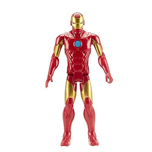 Avengers Marvel Titan Hero Series Iron Man Actionfigur, 30,5 cm Spielzeug, inspiriert vom Marvel-Universum, für Kinder ab 4 Jahren
