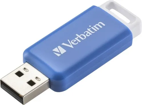 VERBATIM USB-Stick DataBar 49455 USB 2.0 64GB blau