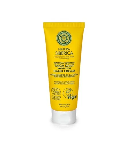 Natura Siberica Natural Certified Hand Cream. Taiga Daily Protection, 30 ml