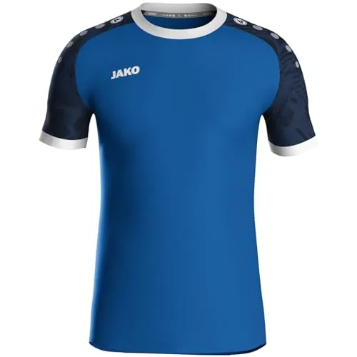JAKO Iconic Trikot Unisex - Nachhaltiges Sport Shirt Kurzarm aus 100% recyceltem Polyester, Feuchtigkeitstransportierend