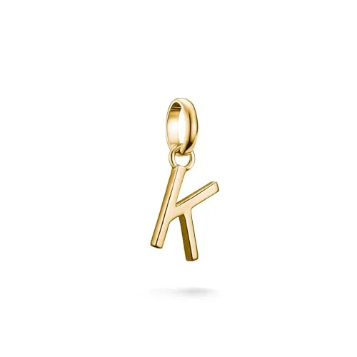 Thomas Sabo Charm Club Connect Charm-Anhänger Buchstabe K in gold von THOMAS SABO