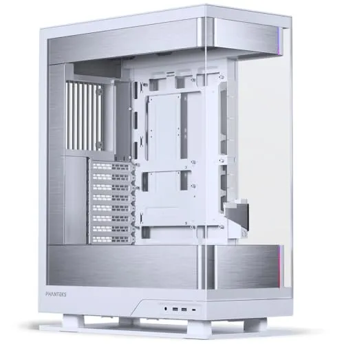 PHANTEKS Evolv X2 DRGB weiß | Midi-Tower PC-Gehäuse - Elegantes PC-Gehäuse für Mini-ITX bis E-ATX Mainboards mit 7 Lüfterplätzen und Platz für Grafikkarten bis 380 mm – ideal für leistungsstarke Gaming-Systeme.