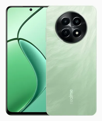 Smartphone Realme 12X 5G 6-128 GREE - Handys ohne Vertrag – Trendiges Mittelklasse-Smartphone mit 5G, effizientem Prozessor und langer Akkulaufzeit für den Alltag.