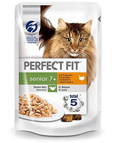 Perfect Fit Senior Pute | 12x 85g Katzennassfutter ab 7 Jahre