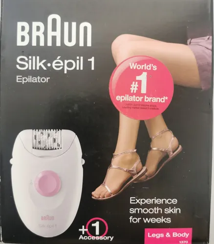 Braun Silk Epil 1 Eversoft 1370 Elektrischer Epilierer