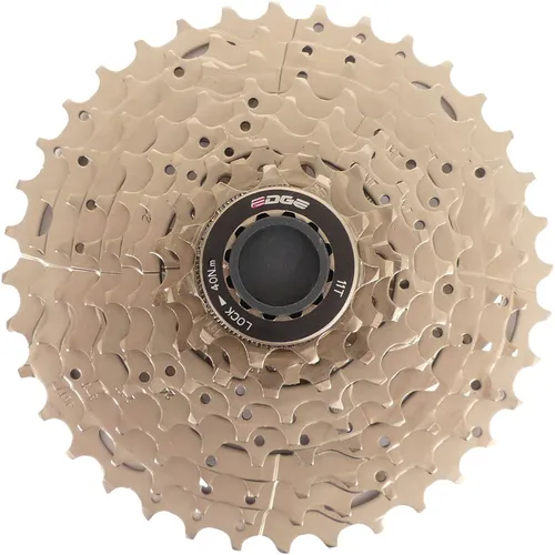 Kassette 9 fach Edge CS-M5009 - Silber - Kassetten, Zahnkränze & Ritzel für 9-Gang-Fahrräder, langlebig und präzise Schaltperformance für ein optimales Fahrerlebnis.