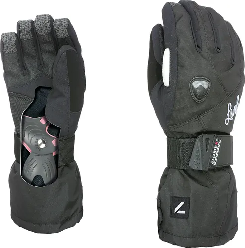LEVEL BUTTERFLY WOMEN Handschuh 2025 black - 8 - Handschuhe für Frauen mit Biomex Protection System, wasserbeständig und atmungsaktiv. Ideal für Wintersportlerinnen, die höchsten Komfort und Schutz suchen.