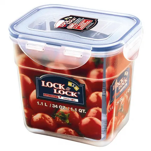 Lock lock HPL313 Vorratsdose - 1000 ml rechteckig, luftdicht und stapelbar für optimale Küchenorganisation
