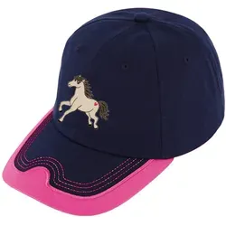 Fiebig Baseball Cap Fiebig Pferde Basecap cap Mütze Mädchen Baseballcap Pferd marine pink blau 51