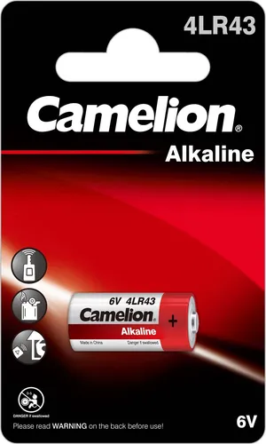 Camelion 4LR43 Alkali-Mangan Batterie (1er Blister)