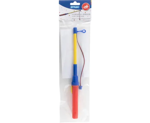 Laternenstab LED-licht für St. Martin - Laternenumzug - Laternenstab mit LED-Licht, ideal für den St. Martin Umzug. Hergestellt in Deutschland, sorgt er für eine sichere und farbenfrohe Beleuchtung.