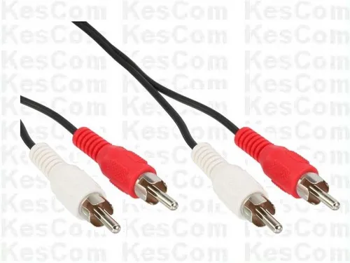 Cinch Kabel 20m RCA Cinch 2 x Stecker / Stecker