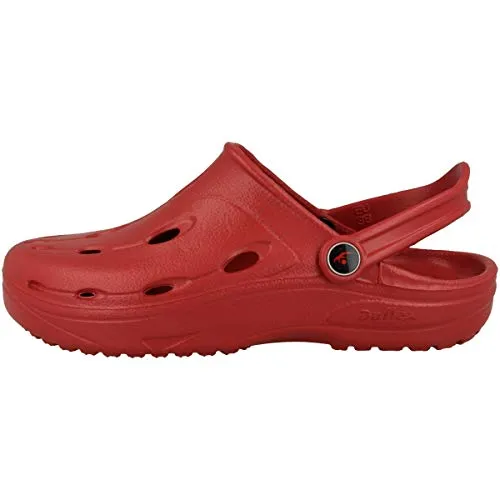 chung shi Unisex Dux Clogs, Rot, 44/45 EU (XXL) in rot von Chung Shi