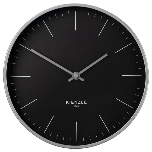 Kienzle Wanduhr Funkwanduhr Modern Anthrazit in grau von Kienzle