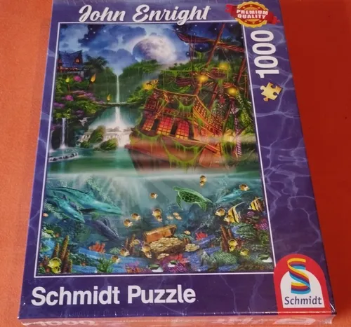 Teile Schmidt Spiele Puzzle John Enright Versunkener Schatz 59685 1000