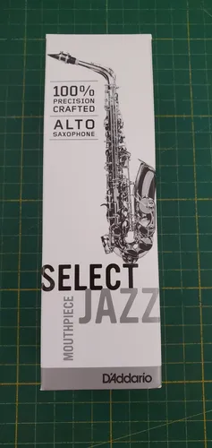 D'Addario Select Jazz Mundstück für Altsaxophon D7M 2.10mm