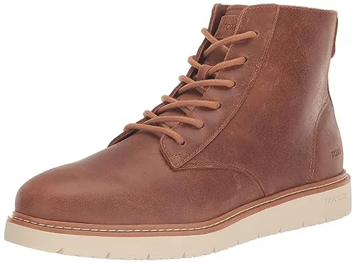 Navi Trvl Lite Ranger, Mode-Stiefel - Lässiger Schnürstiefel aus wasserabweisendem Leder, komplett gefüttert und mit herausnehmbarer Innensohle für hohen Tragekomfort. Ideal für den Alltag und Outdoor-Aktivitäten.