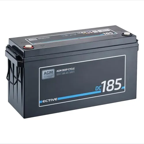 ECTIVE DC 185 AGM Deep Cycle 185Ah Versorgungsbatterie von ECTIVE