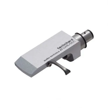 AUDIO TECHNICA AT LH 13 Headshell - Hochwertiger Headshell für Plattenspieler, universell kompatibel und in elegantem Silber, ideal für verbesserten Klang und präzise Abtastung.