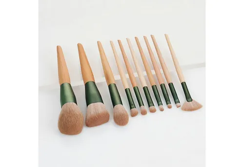 10-teiliges Kosmetik Pinsel Set – Rosa Schminkpinsel für perfektes Make-up - Praktisches 10-teiliges Pinsel Set in Rosa, ideal für die Reise. Hergestellt aus Kunstfaser für sanfte Anwendung und präzise Ergebnisse. Perfekt für jedes Make-up!