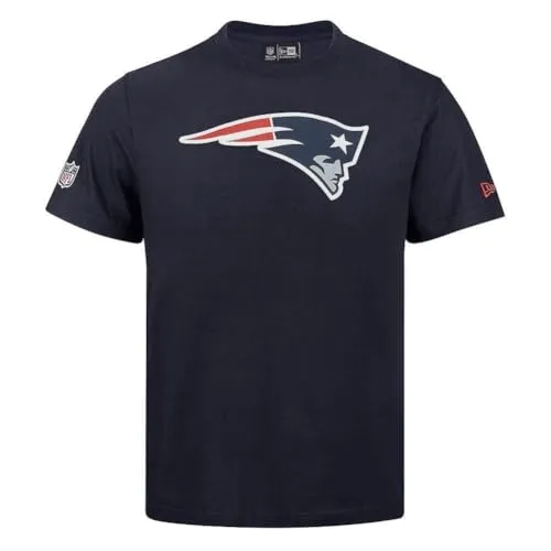 NEW ERA Herren T-Shirt NEW ENGLAND PATRIOTS TEAM LOGO - Funktionsjacken und hochwertige Sportartikel für Herren, aus 100 % Baumwolle mit dem ikonischen NEW ENGLAND PATRIOTS Logo – ideal für Fans und Sportbegeisterte.
