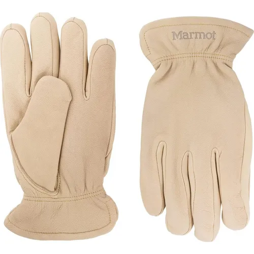 Marmot Basic Work Glove tan (7291) XS - Outdoor Handschuhe für Herren mit DriClime-Futter, das Feuchtigkeit ableitet. Ideal für Arbeit und Alltag, mit praktischer Karabinerschlaufe und ausgezeichnetem Falkengriff für optimale Fingerfertigkeit.