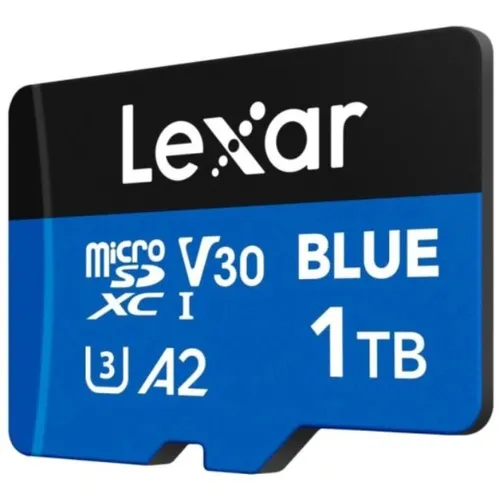 Lexar Blue microSDXC 1TB Speicherkarte UHS-I A2 C10 U3 V30 160MB/s 4K UHD