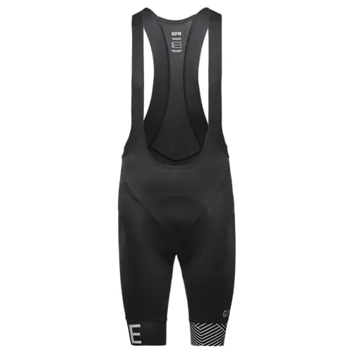 GOREWEAR C5 Opti Kurze Trägerhose+ - Kurze Trägerhose für Herren, ideal für Radfahrer bei warmem Wetter. Mit atmungsaktivem Sitzpolster und eng anliegender Passform für maximalen Komfort.