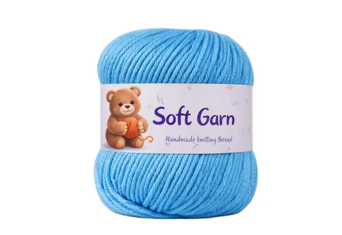 INDIGOS UG Acrylgarn 6-fach 10x50g = 500g Strickgarn Set - selbststreifendes Garn Häkelwolle