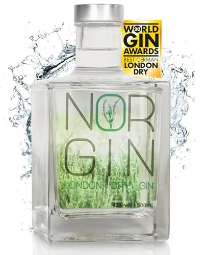 NORGIN London Dry Gin | Premium Gin mit Queller