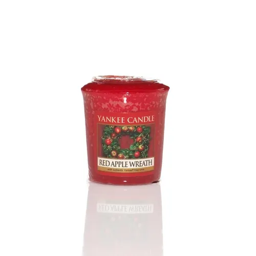 YANKEE CANDLE Votivkerze RED APPLE WREATH 49 g Duftkerze Sampler