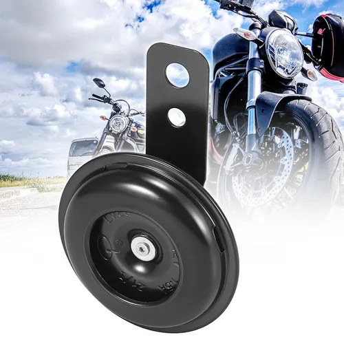 Allgemein wasserdicht Rund Elektrisch Hupe Lautsprecher 12V 1,5A Motorrad Roller