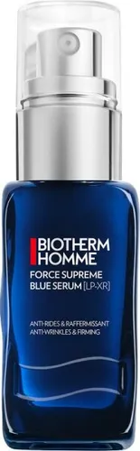 Biotherm Homme Force Supreme Blue Serum [LP-XR] 30 ml - Gesichtsserum für Männer, bekämpft 10 Anzeichen der Hautalterung mit einer veganen Formel und unterstützt die Hautregeneration dank Life Plankton.