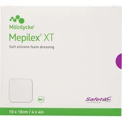 Mepilex XT 10x10 cm Schaumverband