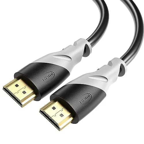 JAMEGA 1,5m - Ultra HD 4k HDMI Kabel 1.4a/2.0 | High Speed Ethernet | Kabel 3 fach geschirmt/inkl. Stecker- und Kontaktschirmung | 4K Ultra HD 2160p / Full HD 1080p | 3D / ARC/CEC | 1.5 Meter