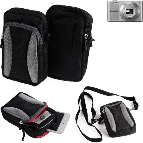 Kamera Tasche für Panasonic Lumix DMC-SZ10 Umhängetasche Gürteltasche Holster