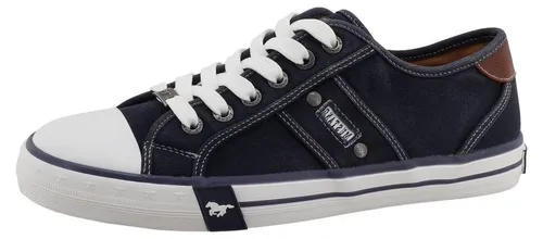 Mustang Herren Canvas Sneaker Blau – Leicht und Bequem