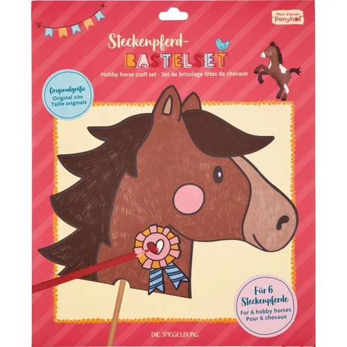 Steckenpferd-Bastelset - Mein kl. Ponyhof