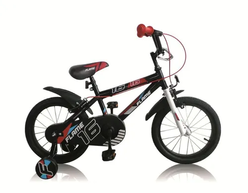 Zoll Kinder Jungen Fahrrad 16 - Mountainbike für kleine Abenteurer - Kinderfahrrad für Jungen, ideal für 3-7 Jahre, mit Stützrädern und Kettenschutz für sicheres Fahren im Freien.