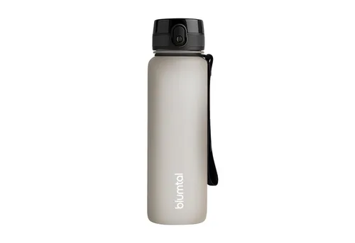 Blumtal Trinkflasche auslaufsichere Trinkflasche Sport + 1-Klick-Verschluss, BPA-freie Wasserflasche mit Sieb - spülmaschinenfest