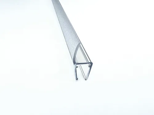 Kristhal Dusch- & Baddesign Duschdichtung Lippendichtung 5001 – 180° fluchtend gewölbte Lippe, 5–11 mm, L: 200 cm