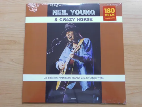 NEIL YOUNG & CRAZY HORSE LP: LIVE AT SHORELINE AMPHITHEATRE MOUNTAIN VIEW (NEU)