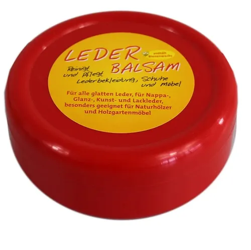 1x Lederbalsam 150ml  universal Rote Dose mit echtem Bienenwachs
