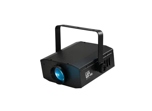 EUROLITE LED WF-30 Wassereffekt - Lichttechnik mit beeindruckendem Wassereffekt. Der LED WF-30 erzeugt farbenfrohe Wasserprojektionen und passt sich perfekt der Musik an – ideal für Bars, Clubs und Partys.