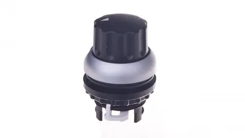4-Positionen-Schalterantrieb M22-WR4, schwarz - Drehschalter für präzise Steuerung, ideal für industrielle Anwendungen mit robustem Design und einfacher Installation.
