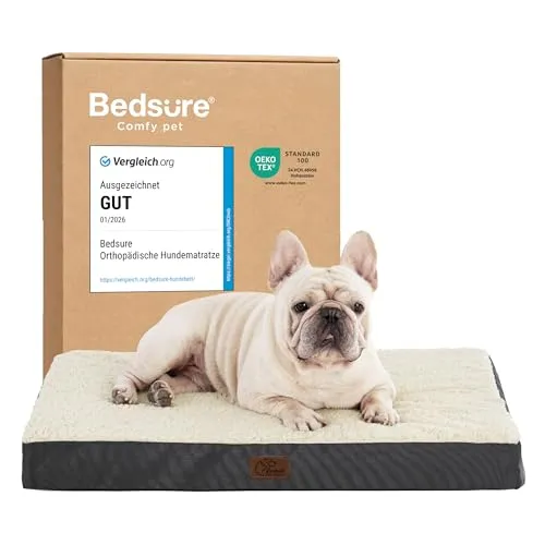 BEDSURE orthopädisches Hundebett für kleine Hunde
