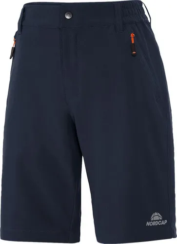Nordcap Damen Trekkingbermudas, leichte und schnelltrocknende Wanderhose - Wanderhosen aus extraleichtem, elastischem Funktionsgewebe mit 4-Wege-Stretch für maximale Bewegungsfreiheit und praktischen Reißverschlusstaschen – ideal für aktive Damen im Freien!