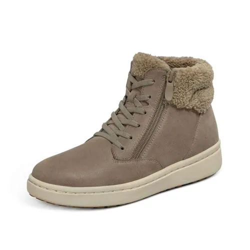 OrthoFeet Stiefelette Elin Taupe 38,5 - Komfortabel und stilvoll - Die OrthoFeet Stiefelette Elin vereint modisches Design mit praktischem Komfort. Die ergonomische Zwischensohle und herausnehmbare Einlagen bieten optimale Anpassung und Unterstützung für den Fuß. Ideal für spezielle Fußbedürfnisse.