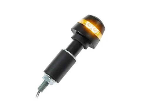 ZIEGER Blinker Kellermann Lenkerenden LED Blinker schwarz - Lampen: Hochwertige Kellermann LED Lenkerendenblinker in schwarz, mit spektakulär hellem Blinkerglas und Longlife Protection Guard® für maximale Sicherheit beim Fahren.